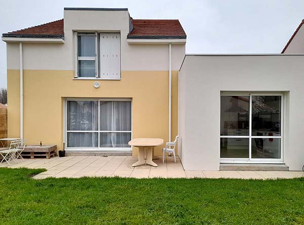 Rénovation de façade d'une maison particulière en Loire-Atlantique